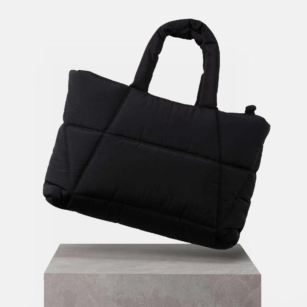 nortvi Puffer Bag Midnight Black