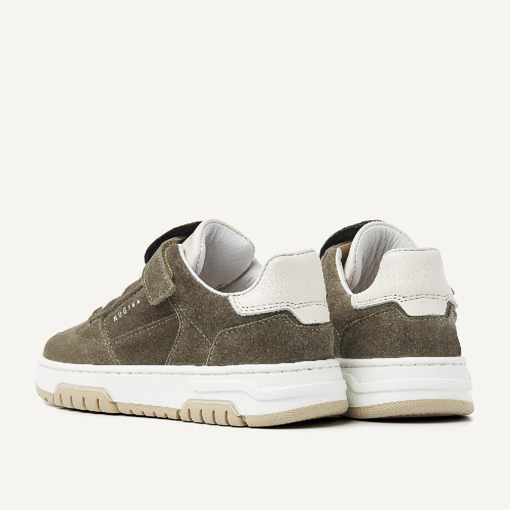 Nubikk Basket Court JR Donkergroene Sneakers Voor Kids