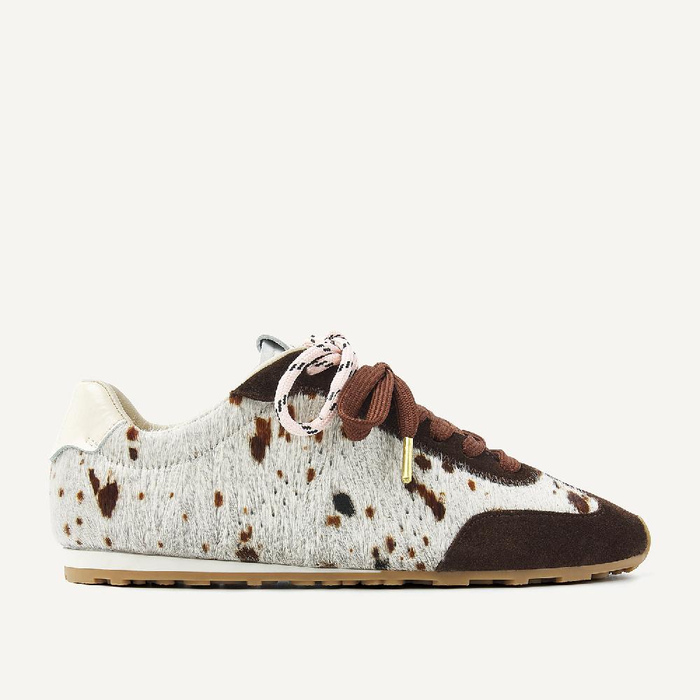 nubikk Billy Lou Cow Pony bruine Sneakers voor Dames