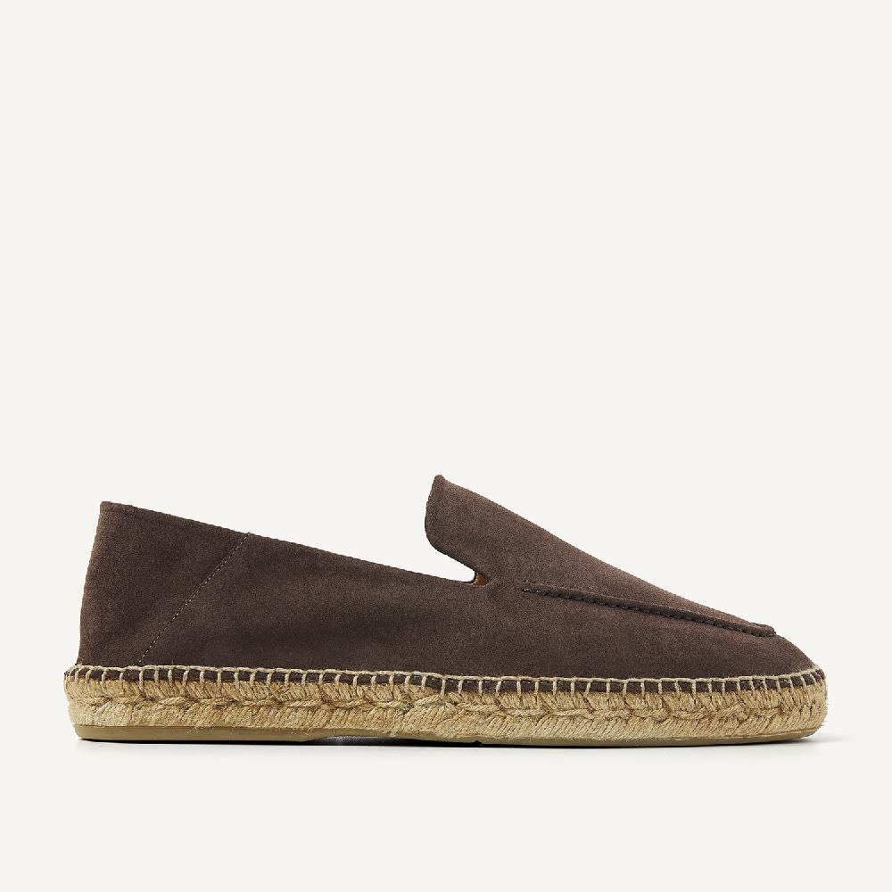 nubikk Mr Sanchez Donkerbruine Espadrilles voor Heren
