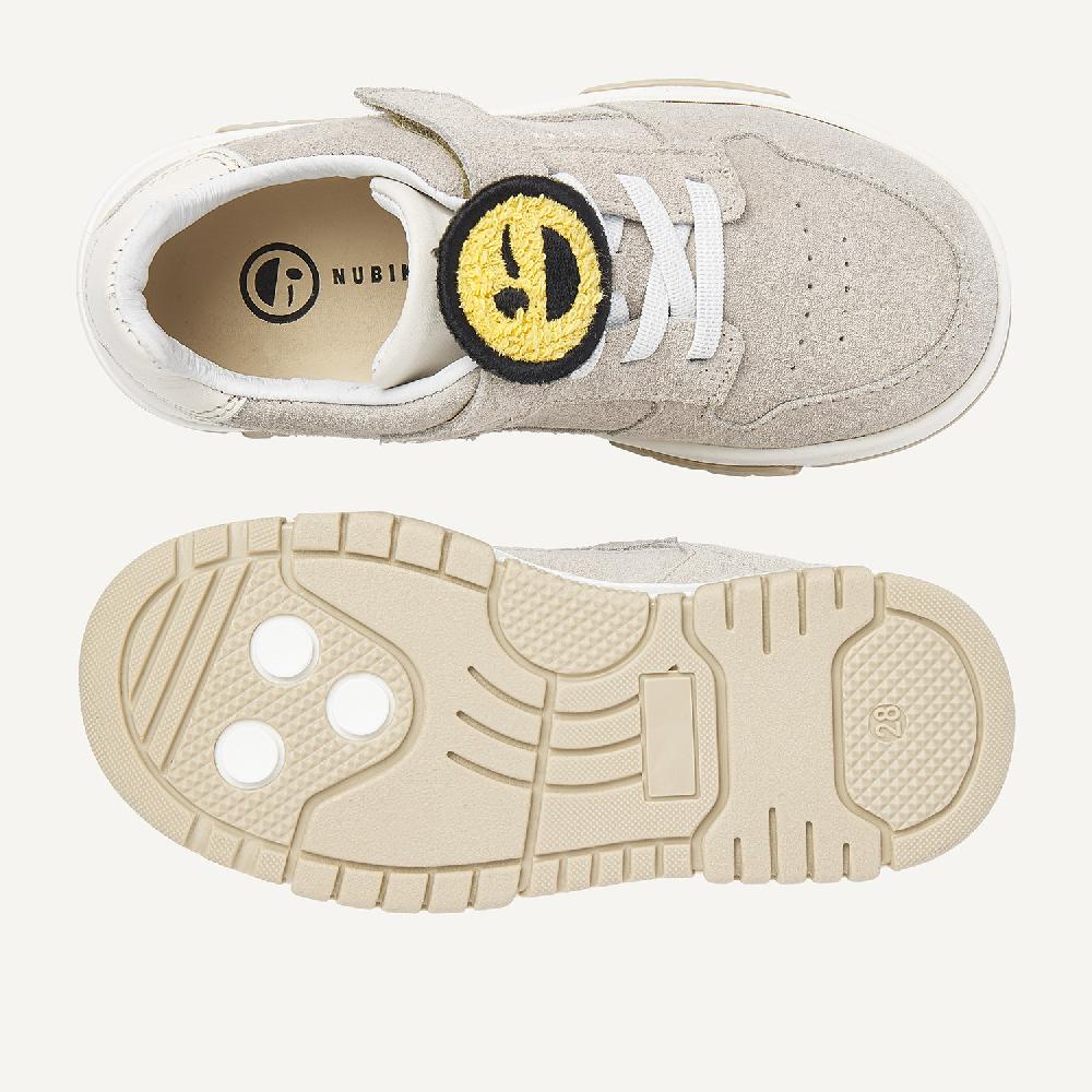 Nubikk Basket Court JR Beige Sneakers Voor Kids