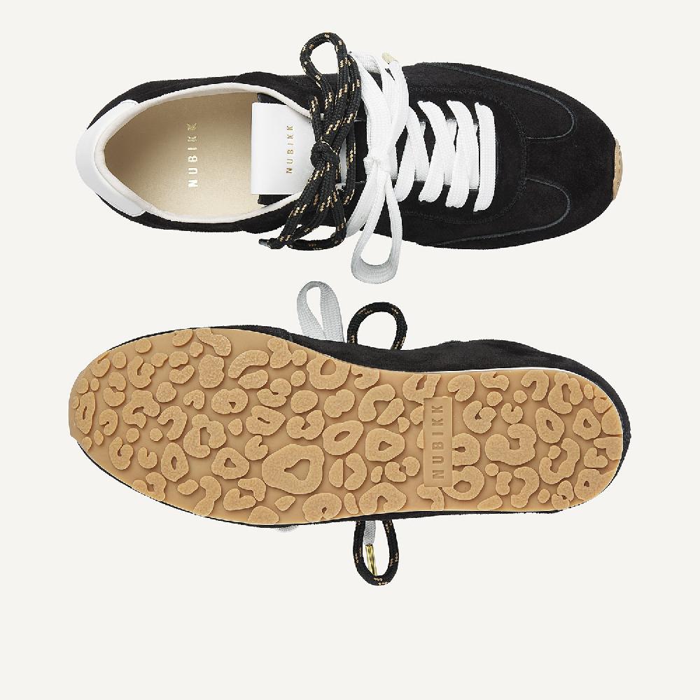 Nubikk Billy Lou Zwarte Sneakers Voor Dames