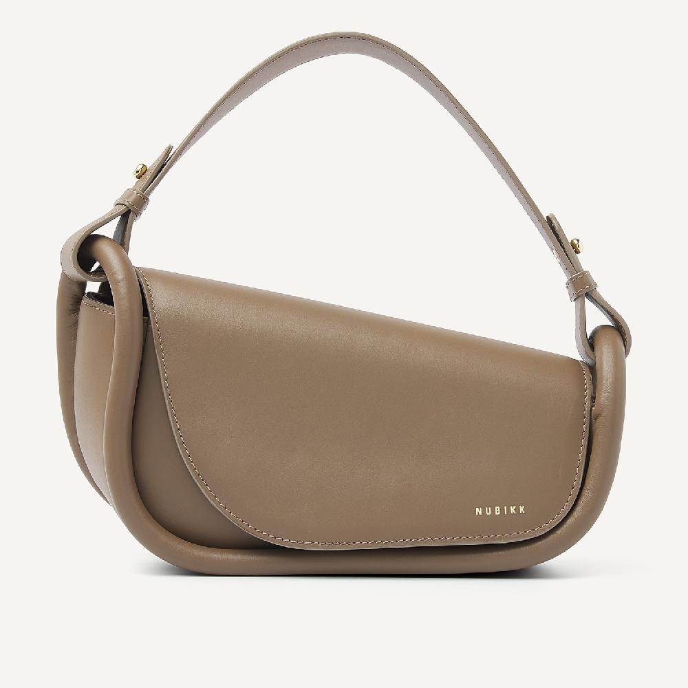 nubikk Bobby Bag Taupe Tas voor Dames