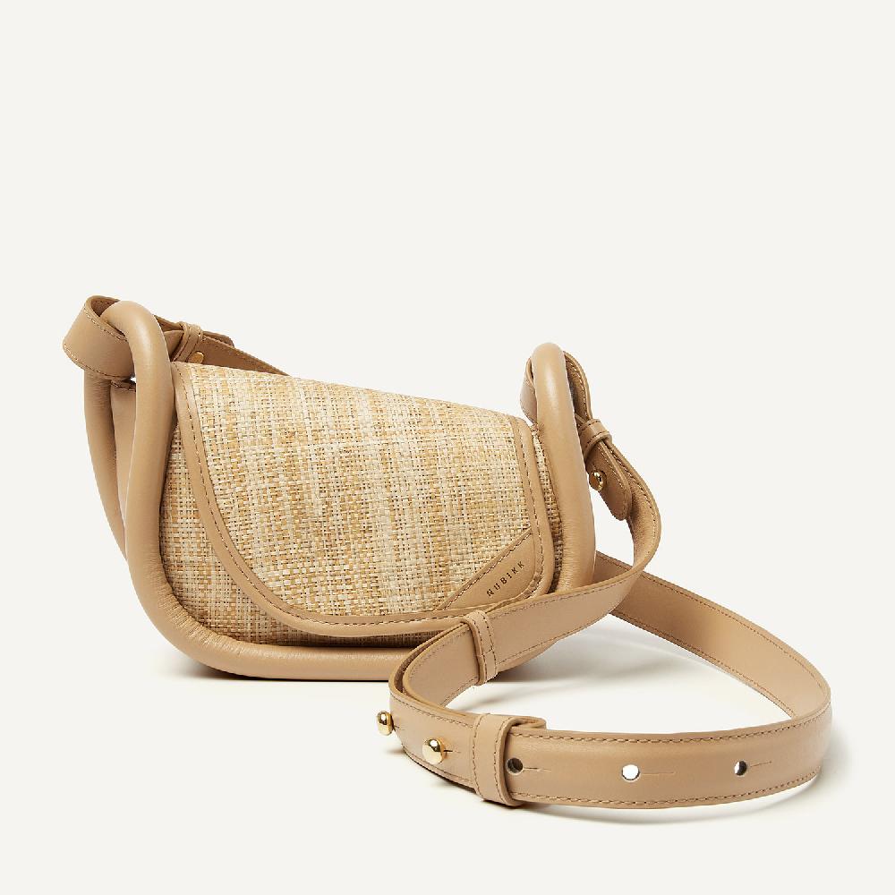 nubikk Bobby Mini Bag Beige Tas voor Dames