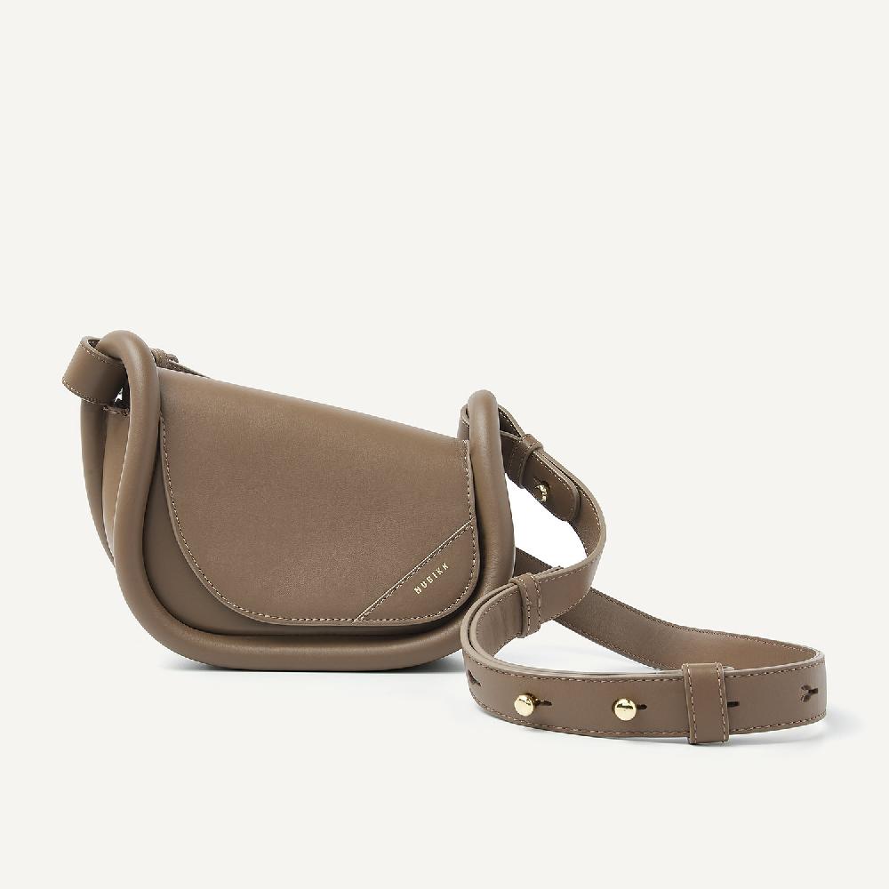 nubikk Bobby Mini Bag Taupe Tas voor Dames