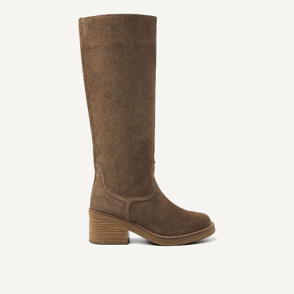nubikk Cassy Boot Bruin Suède boots voor dames