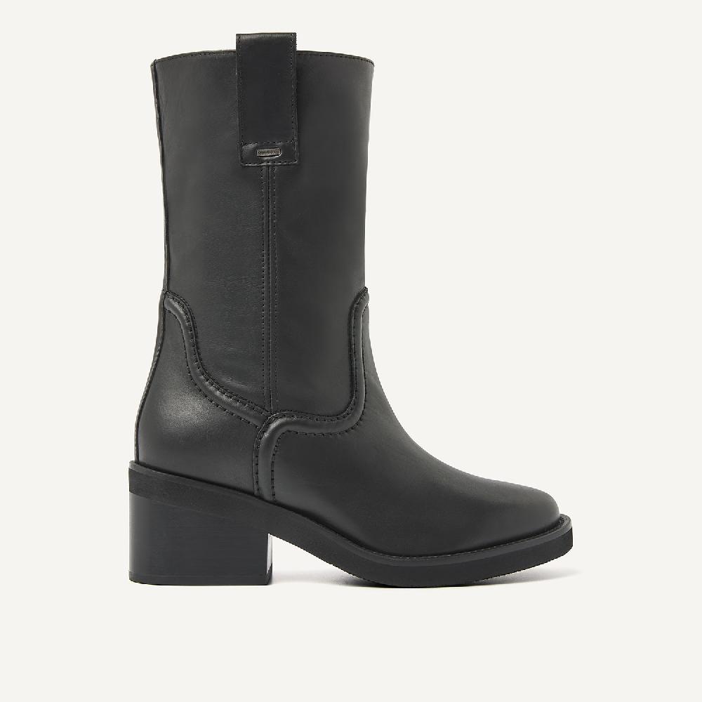 nubikk Cassy Slouch Zwarte Boots voor Dames