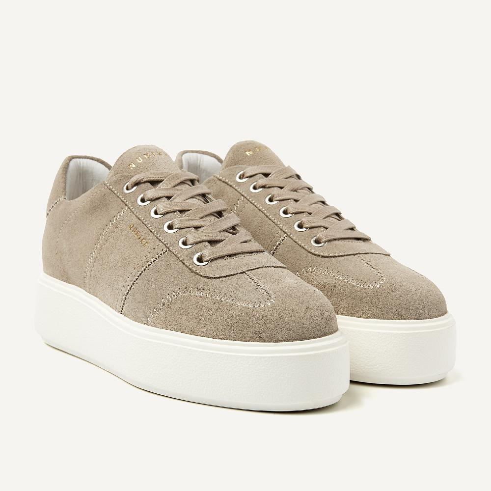 Nubikk Elise Wing Beige Sneakers Voor Dames