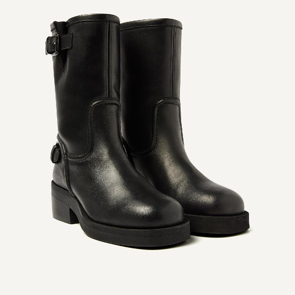 Nubikk Eve Leva Zwarte Boots Voor Dames