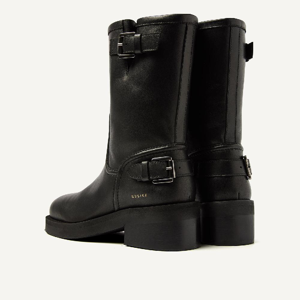 Nubikk Eve Leva Zwarte Boots Voor Dames