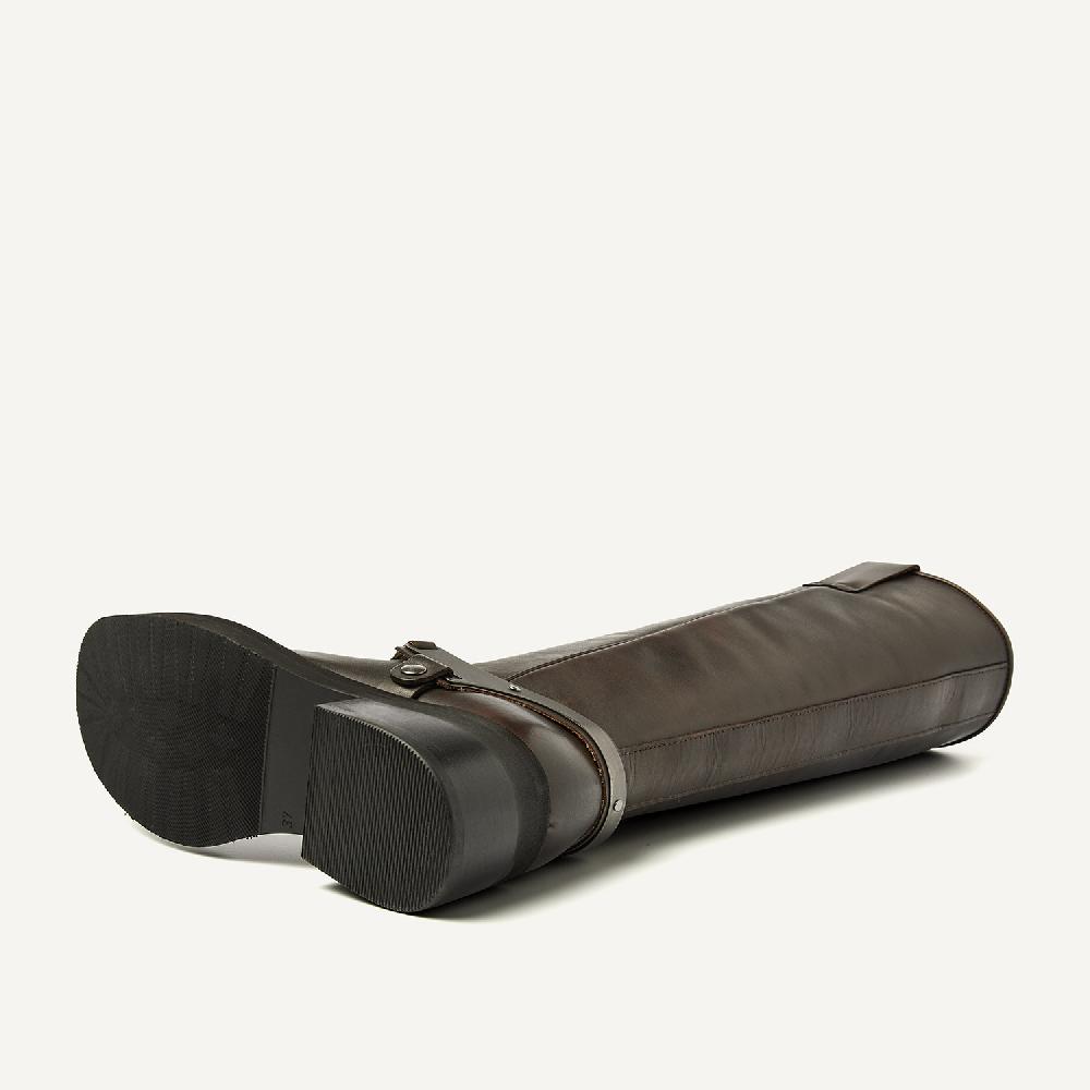 Nubikk Eve Lynn Bruine Biker Boots Voor Dames