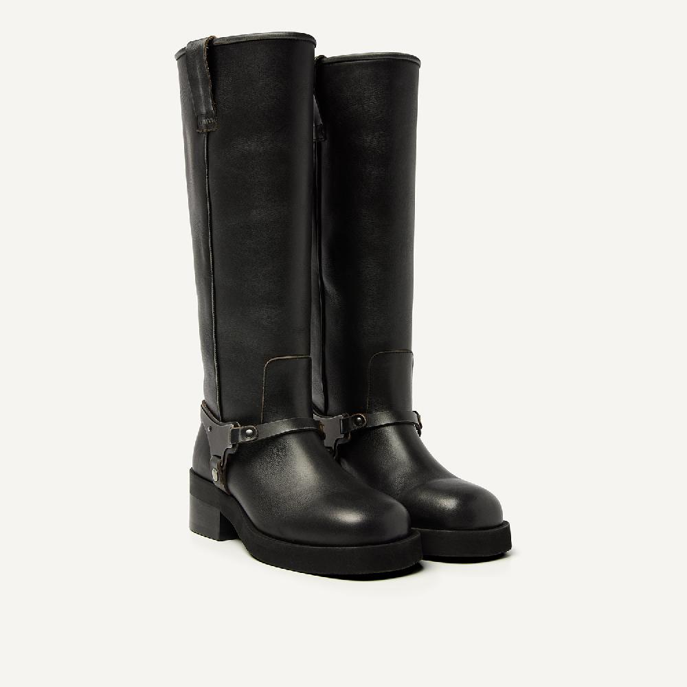 Nubikk Eve Lynn Zwarte Biker Boots Voor Dames