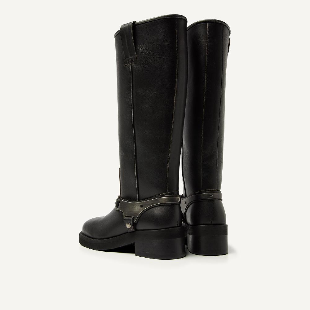 Nubikk Eve Lynn Zwarte Biker Boots Voor Dames