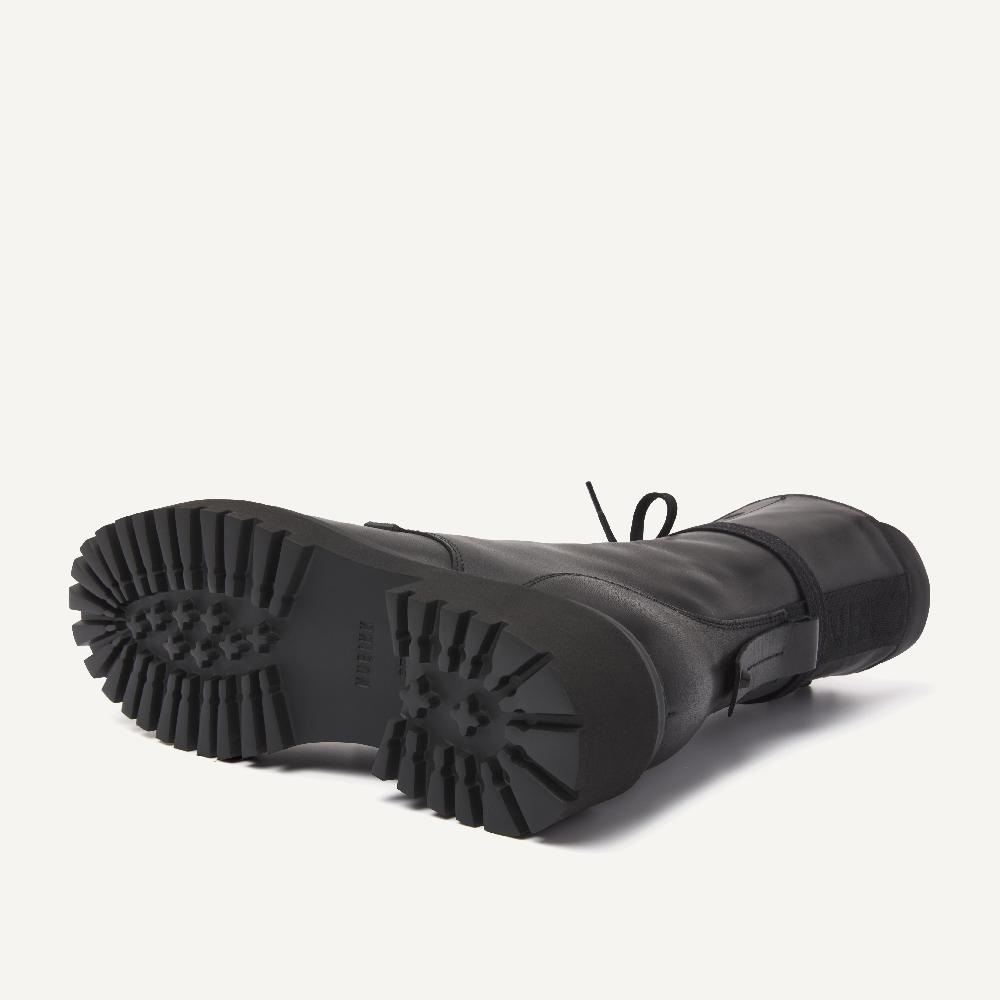 Nubikk Fae Aubine Zwarte Biker Boots Voor Dames