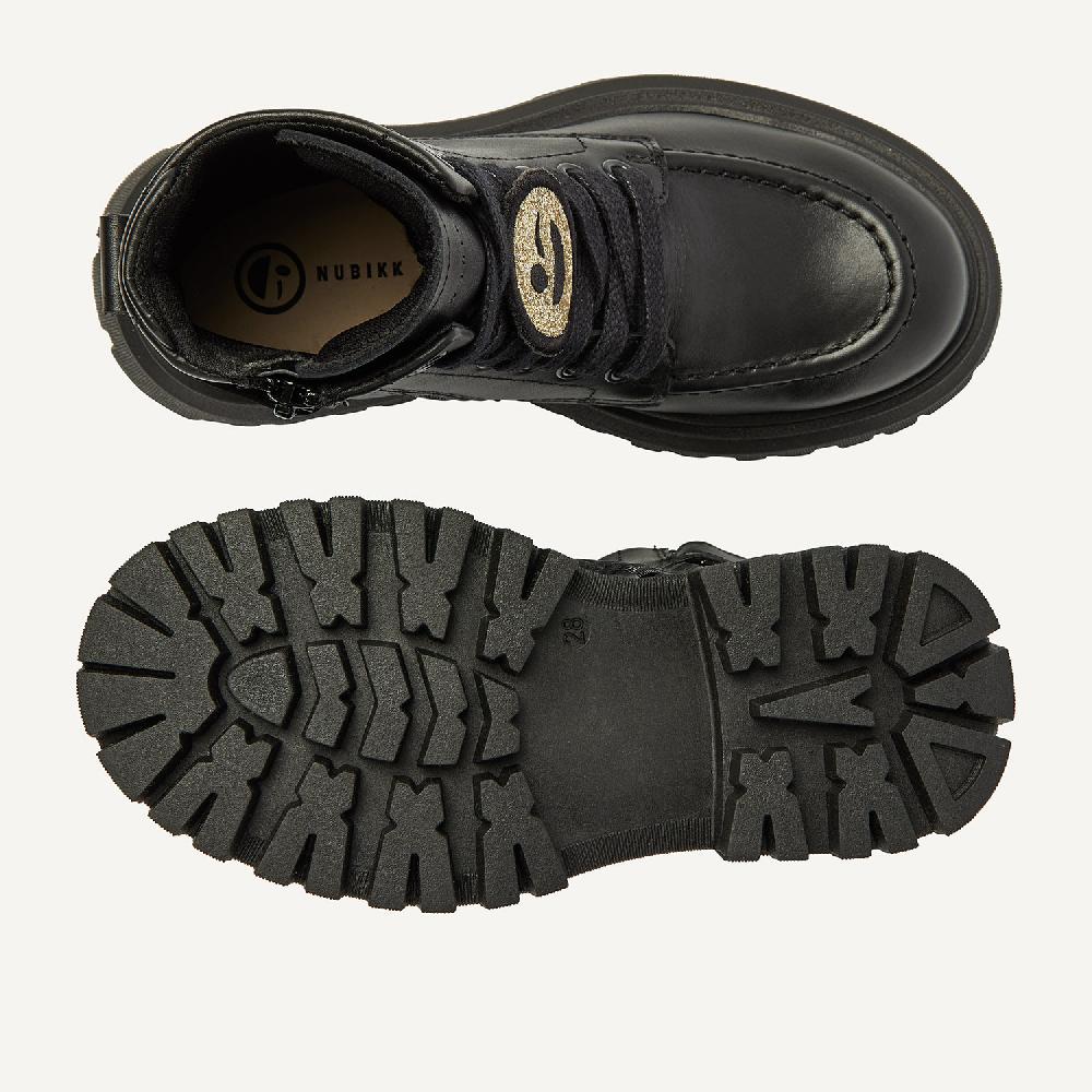 Nubikk Fae Bobbi JR Zwarte Boots Voor Kids