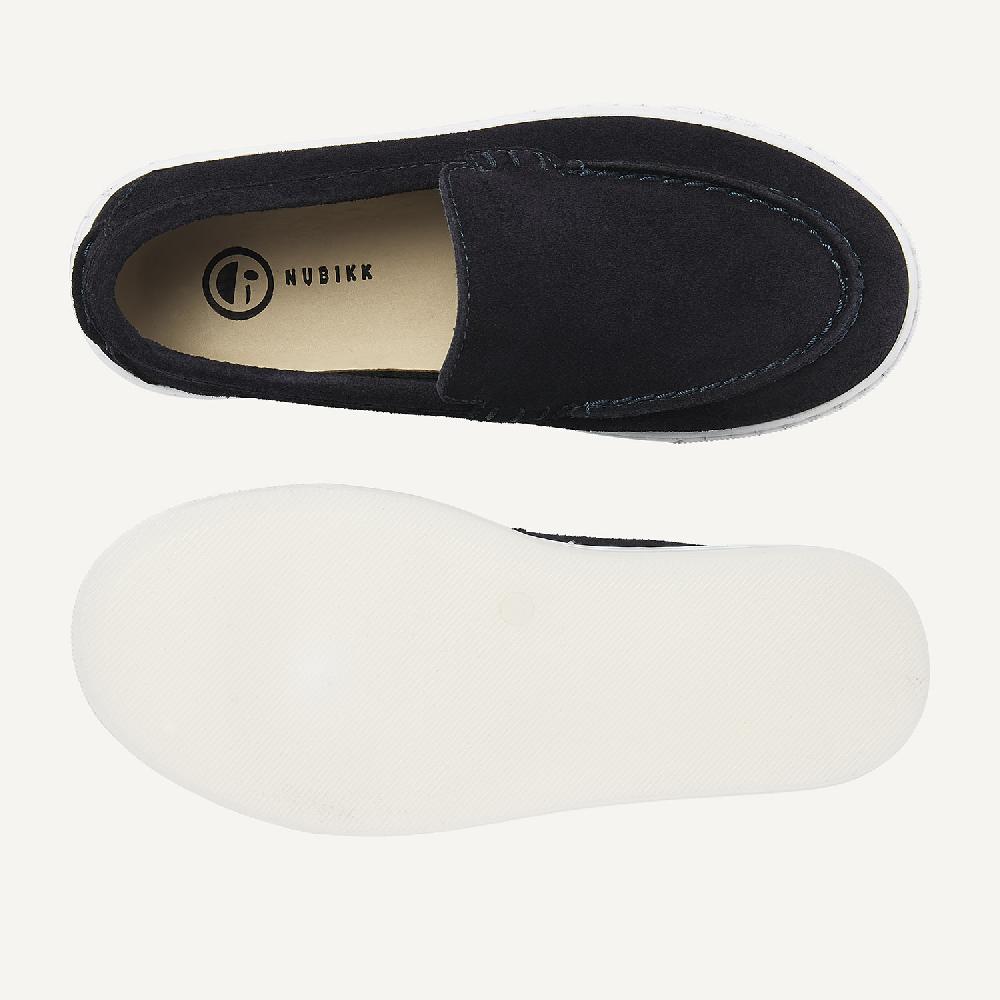 Nubikk Jiro Mio JR Blauwe Loafers Voor Kids