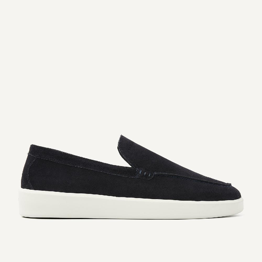 nubikk Joro Mio Donkerblauwe Loafers voor Heren
