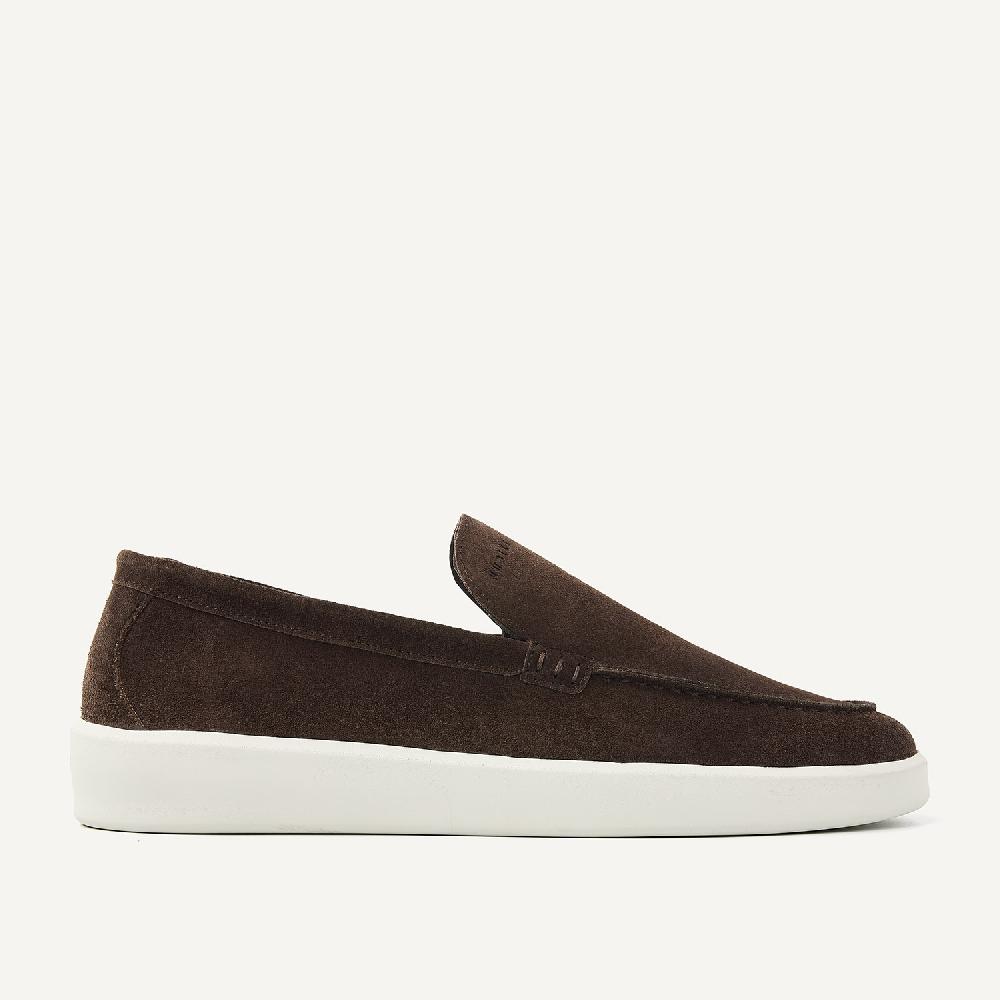 nubikk Joro Mio Donkerbruine Loafers voor Heren