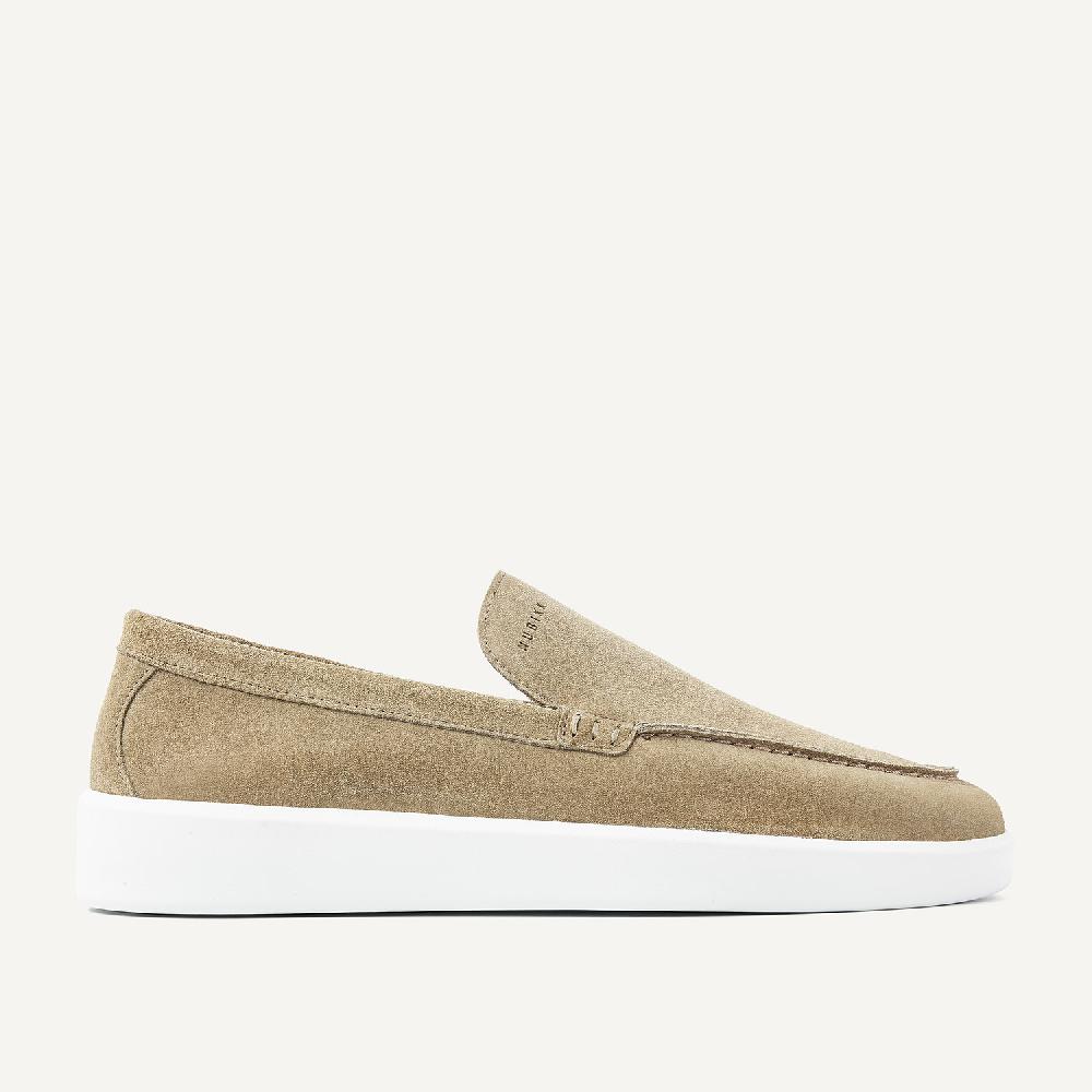 nubikk Joro Mio Taupe Loafers voor Heren