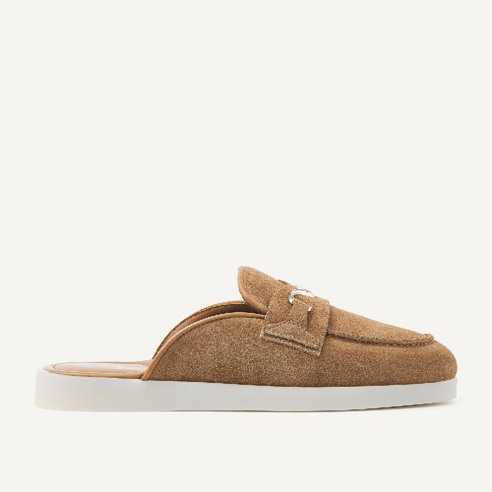 nubikk Joro Mule Bruine Loafers voor Dames