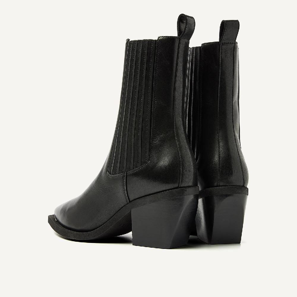 Nubikk Liv Loua Metal Zwarte Boots Voor Dames