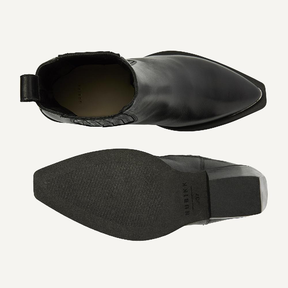 Nubikk Liv Loua Metal Zwarte Boots Voor Dames