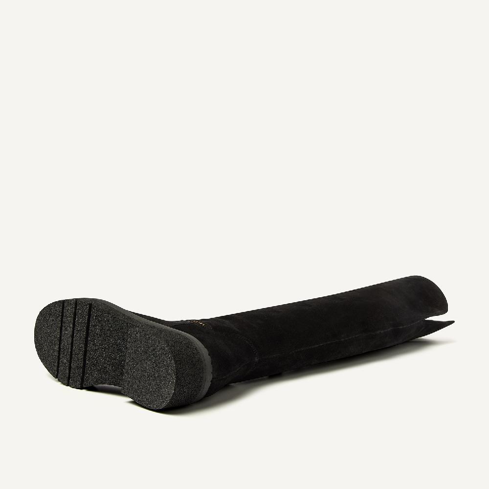 Nubikk Liz Eiffel Zwarte Hoge Laarzen Voor Dames