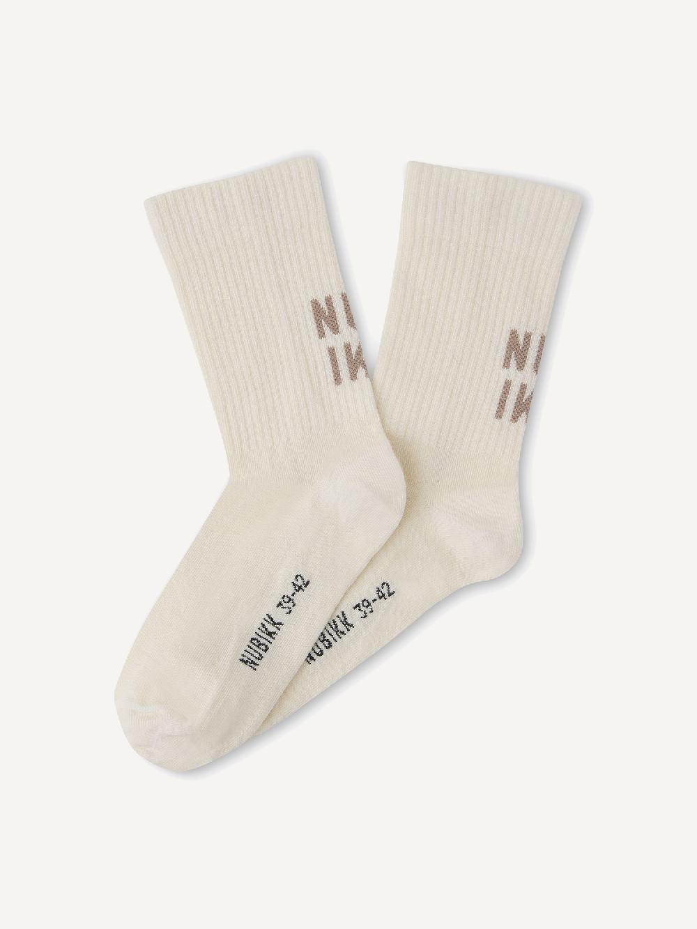 nubikk Nova Beige Sokken voor Dames