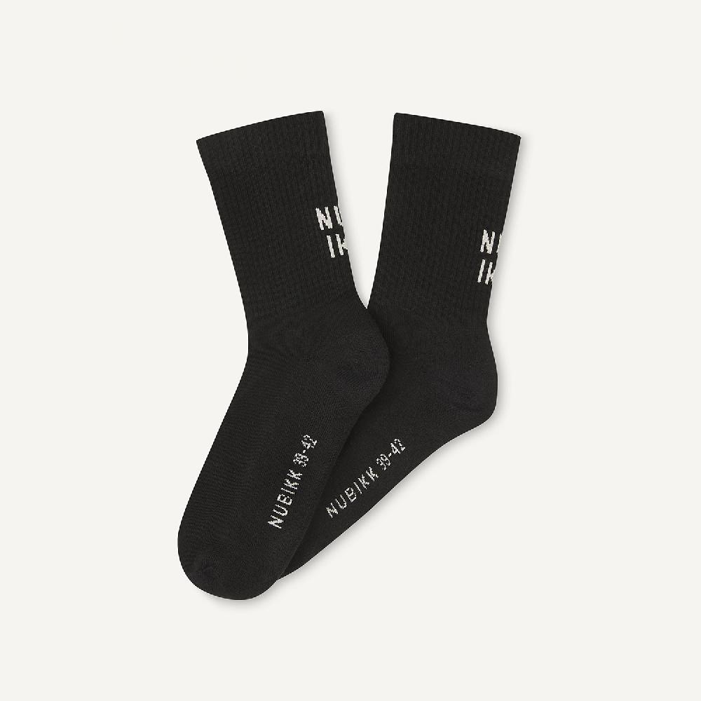 nubikk Nova Socks Zwarte sokken