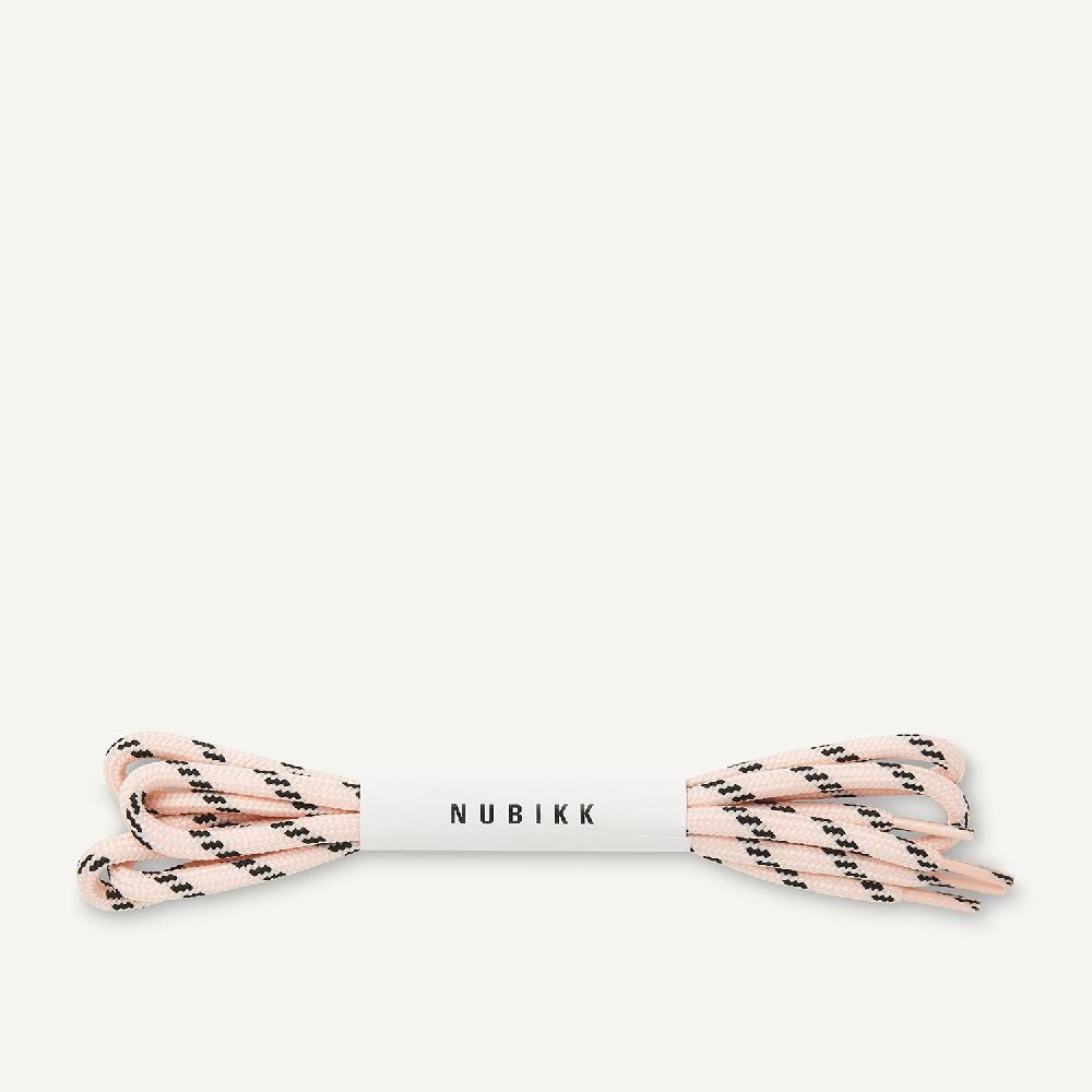 nubikk Roze veters Ronde Dikke Nylon Veters