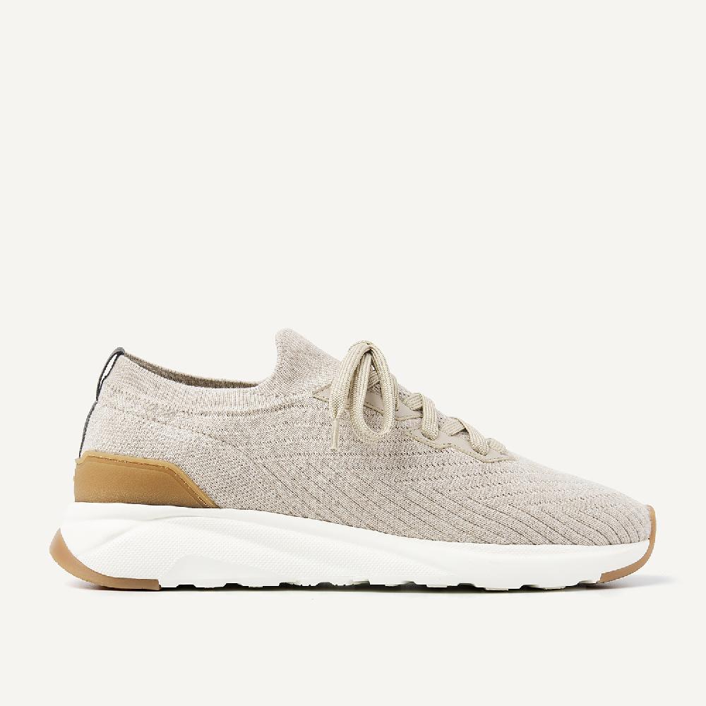 nubikk Weston Knitto Beige Sneakers voor Heren