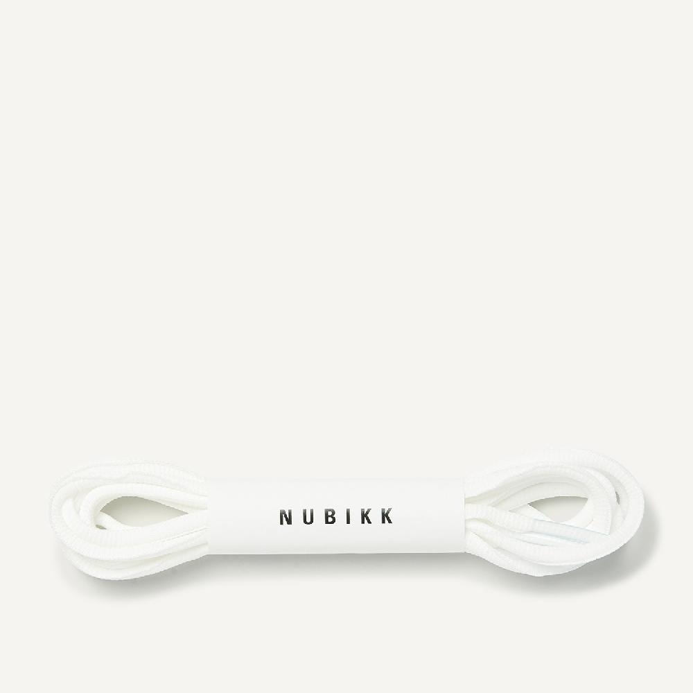 nubikk Off White Veters Ronde Off White Veters voor Heren