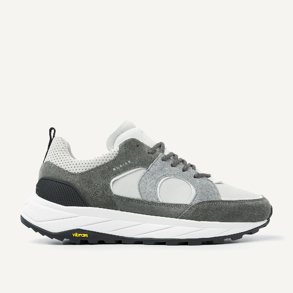 nubikk Terra Trek II Grijze Combi Sneaker voor heren