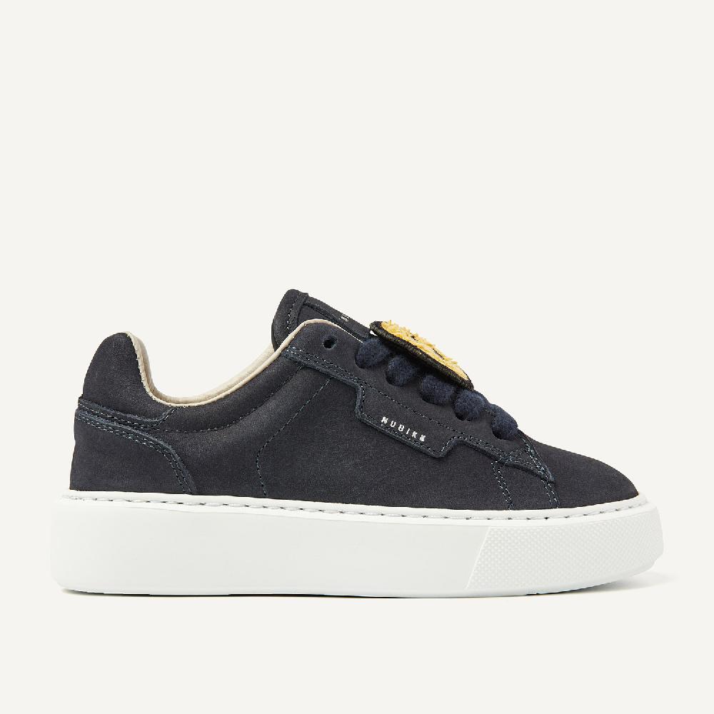 nubikk Vince Tora JR Donkerblauwe Sneakers voor Kids