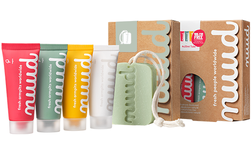 nuud care Duo Deal: Family Pack + Refresh Bar