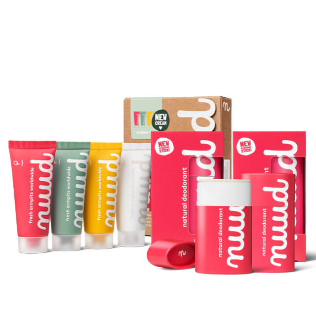 nuud care Fresh Combo: Family Pack + Stick - Two Pack