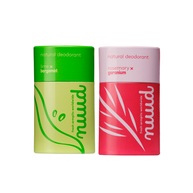 nuud care Limoen x Bergamot & Rozemarijn x Geranium