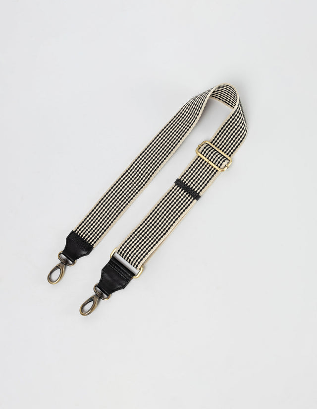 o my bag Bum Bag Checkered Webbing Strap