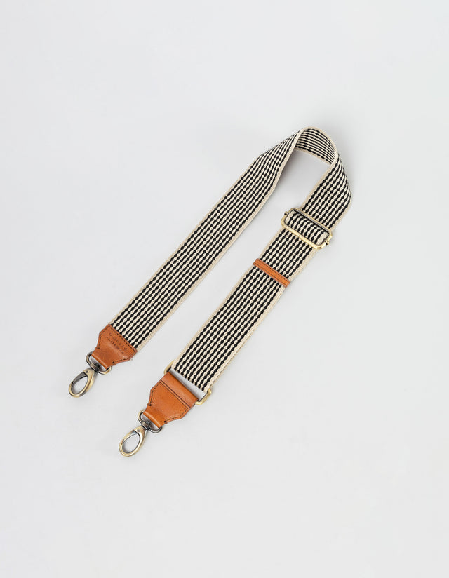 o my bag Bum Bag Checkered Webbing Strap