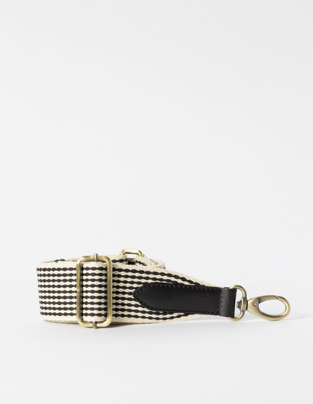 O My Bag Checkered Webbing Strap