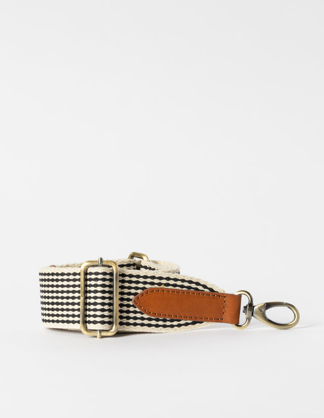 O My Bag Checkered Webbing Strap