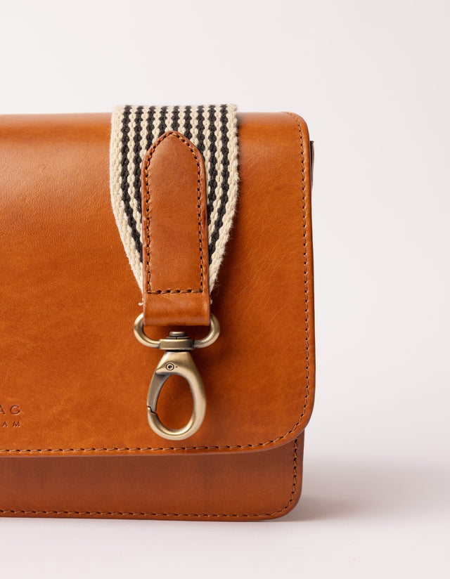 O My Bag Checkered Webbing Strap