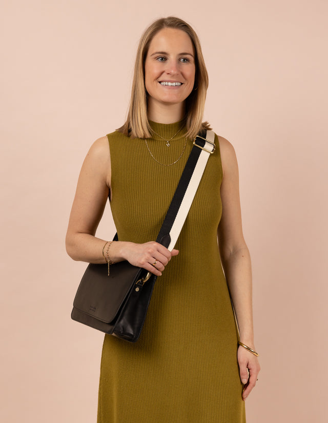 O My Bag Gestreept Webbing Strap