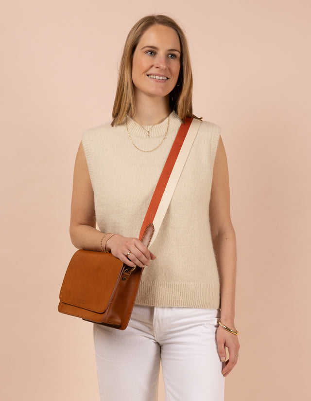 O My Bag Gestreept Webbing Strap