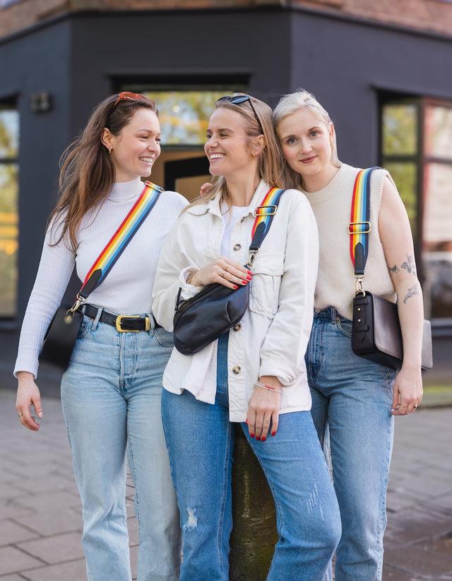 O My Bag Regenboog Webbing Strap