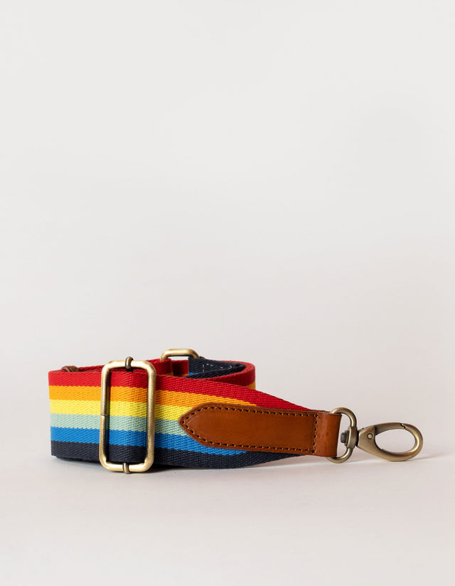 O My Bag Regenboog Webbing Strap