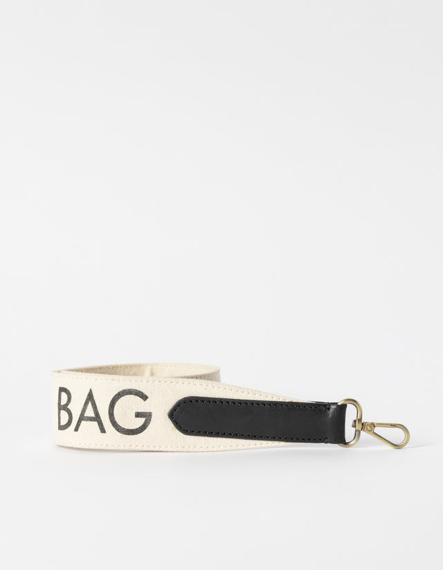 O My Bag Schouder Canvas Logo Strap
