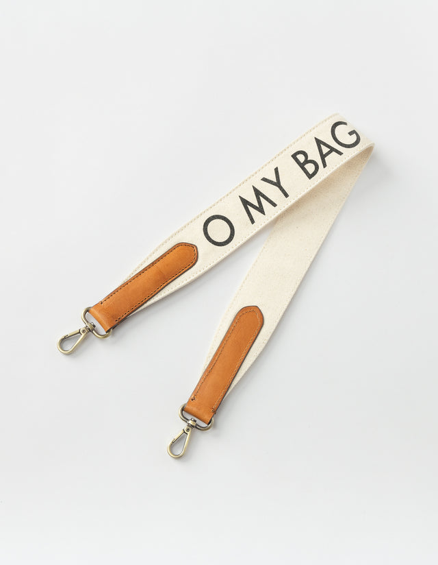 o my bag Schouder Canvas Logo Strap
