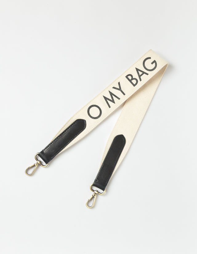o my bag Schouder Canvas Logo Strap