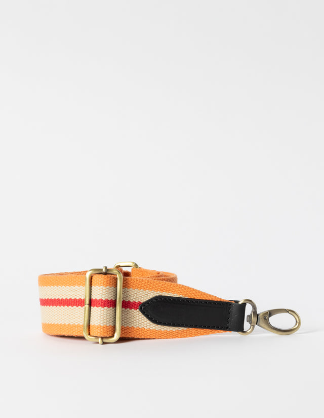 O My Bag Striped Webbing Strap